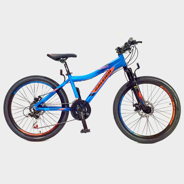 Bicicleta Raleigh Scout R24 Azul Naranja